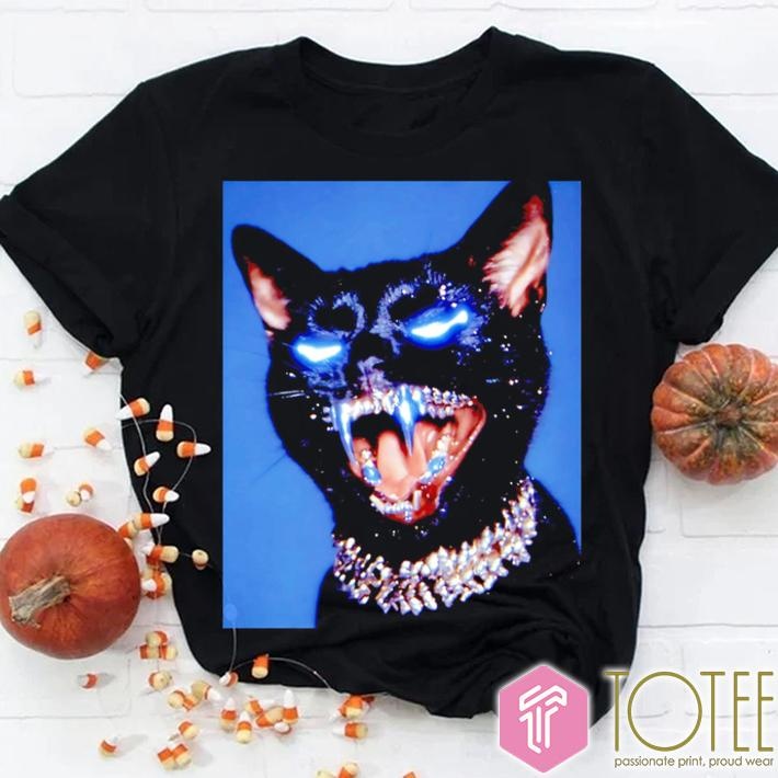 Stephan Vasement Blast Grillz Cat T-shirt