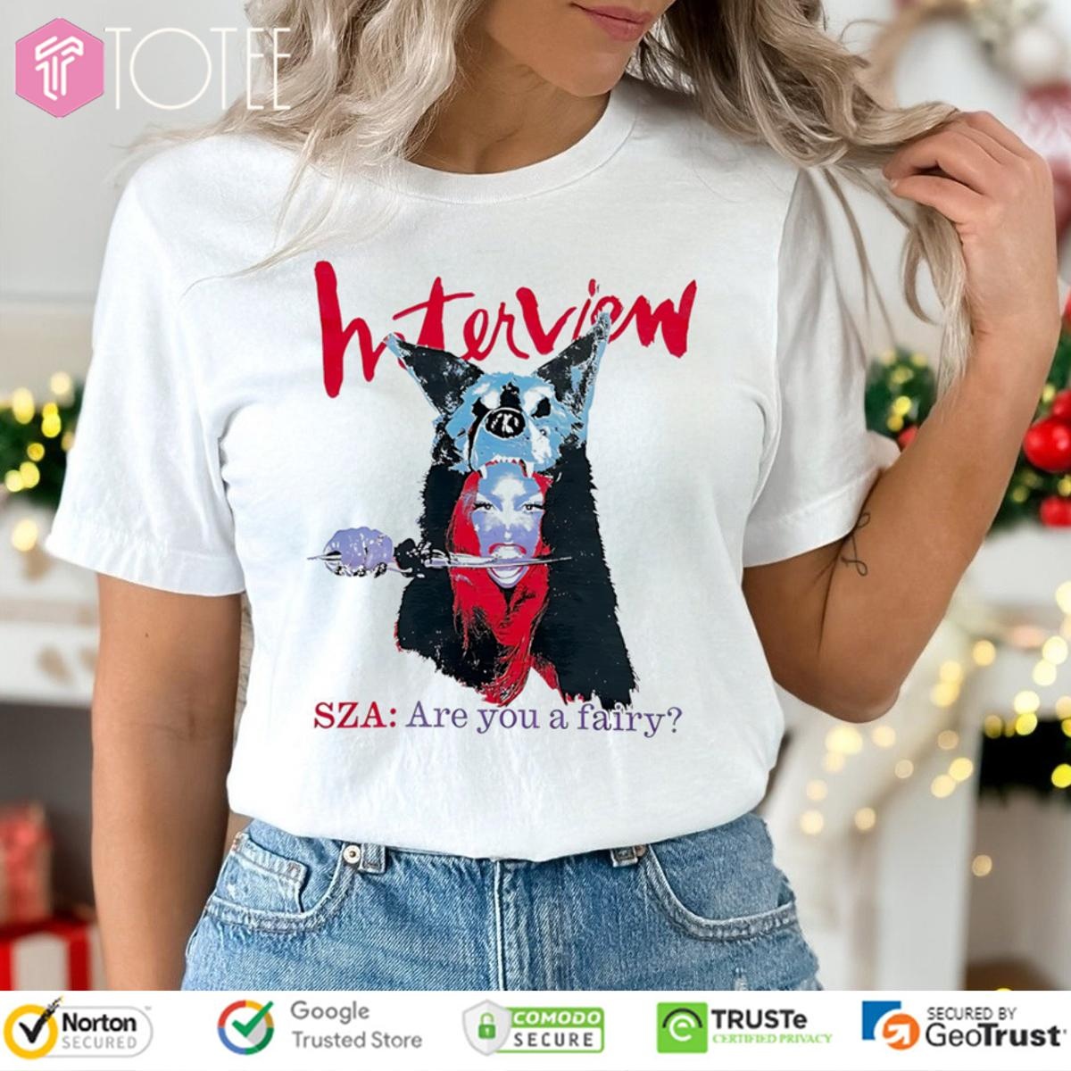 Interview Sza Are You A Fairy T-shirt