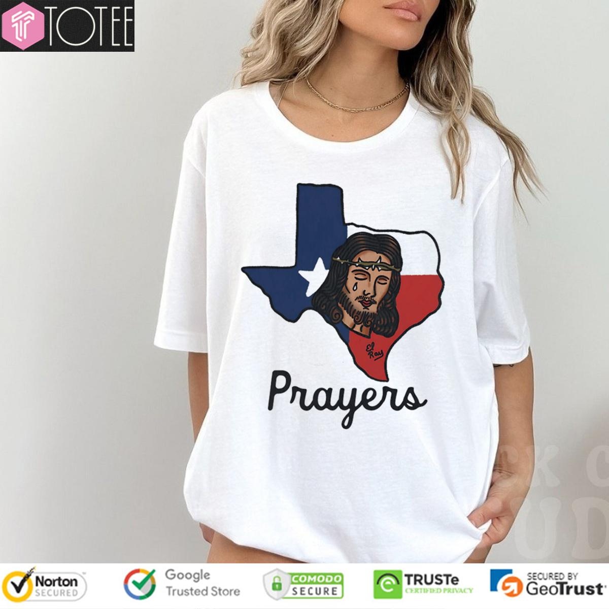 Jesus Prayers Texas T-shirt