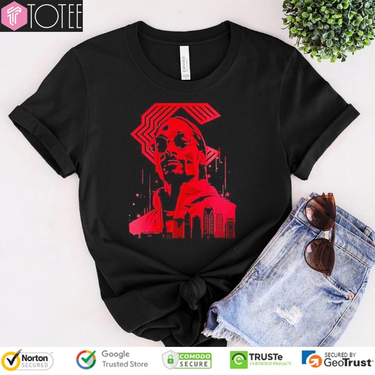 Snoop Dogg Cincinnati Reds Baseball T-shirt
