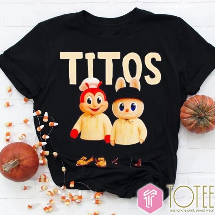 Titos Jollibubu Parody Jollibee Labubu T-shirt