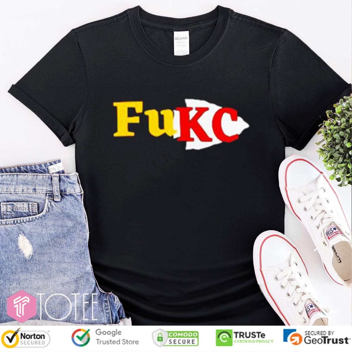 Fuck Kansas City Chiefs Logo Patrick Mahomes T-shirt