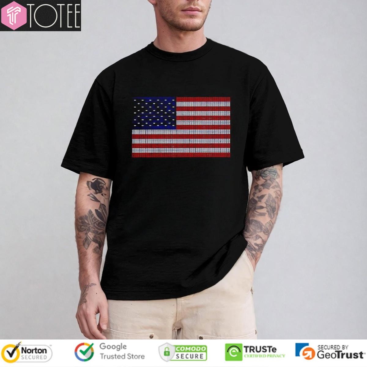 Fdt American Flag T-shirt