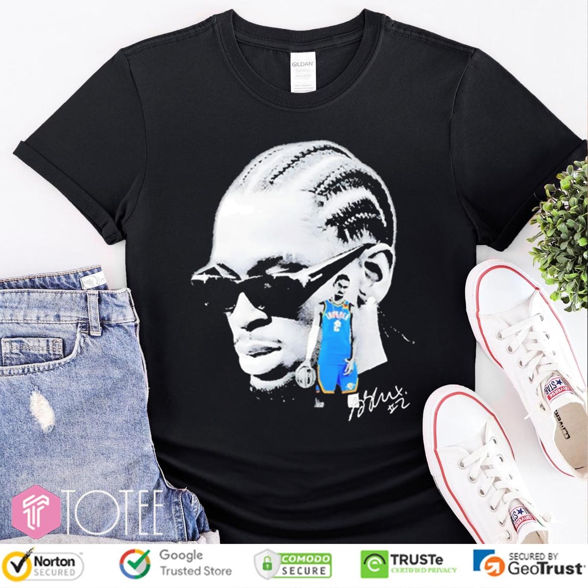 Shai Gilgeous-Alexander Oklahoma City Thunder Signature T-shirt