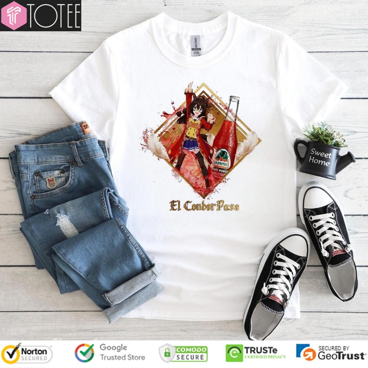 El Condor Pasa Uma Musume Jarritos Fruit Punch Soda T-shirt