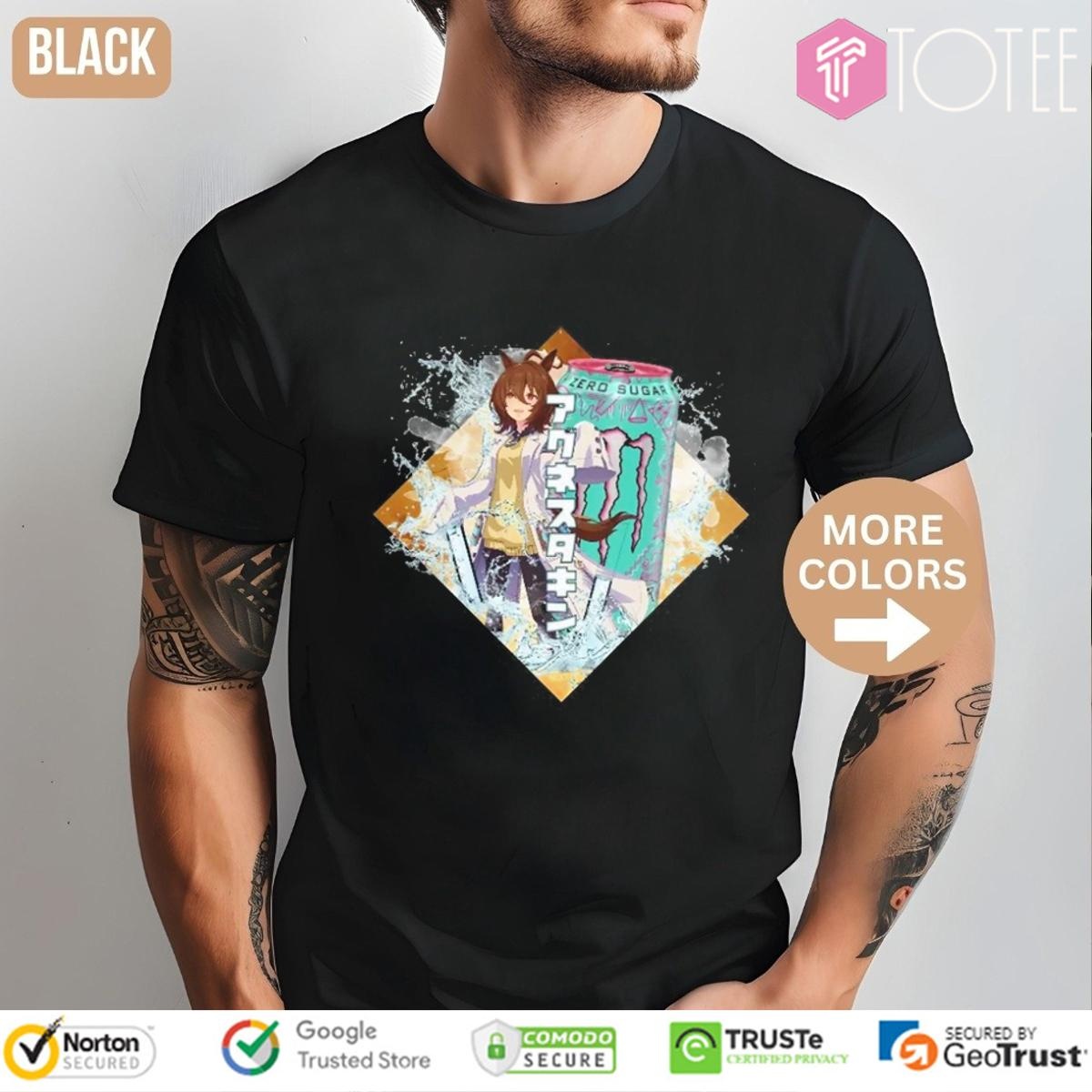 Agnes Tachyon Uma Musume Monster Energy Ultra Vice Zero Sugar T-shirt