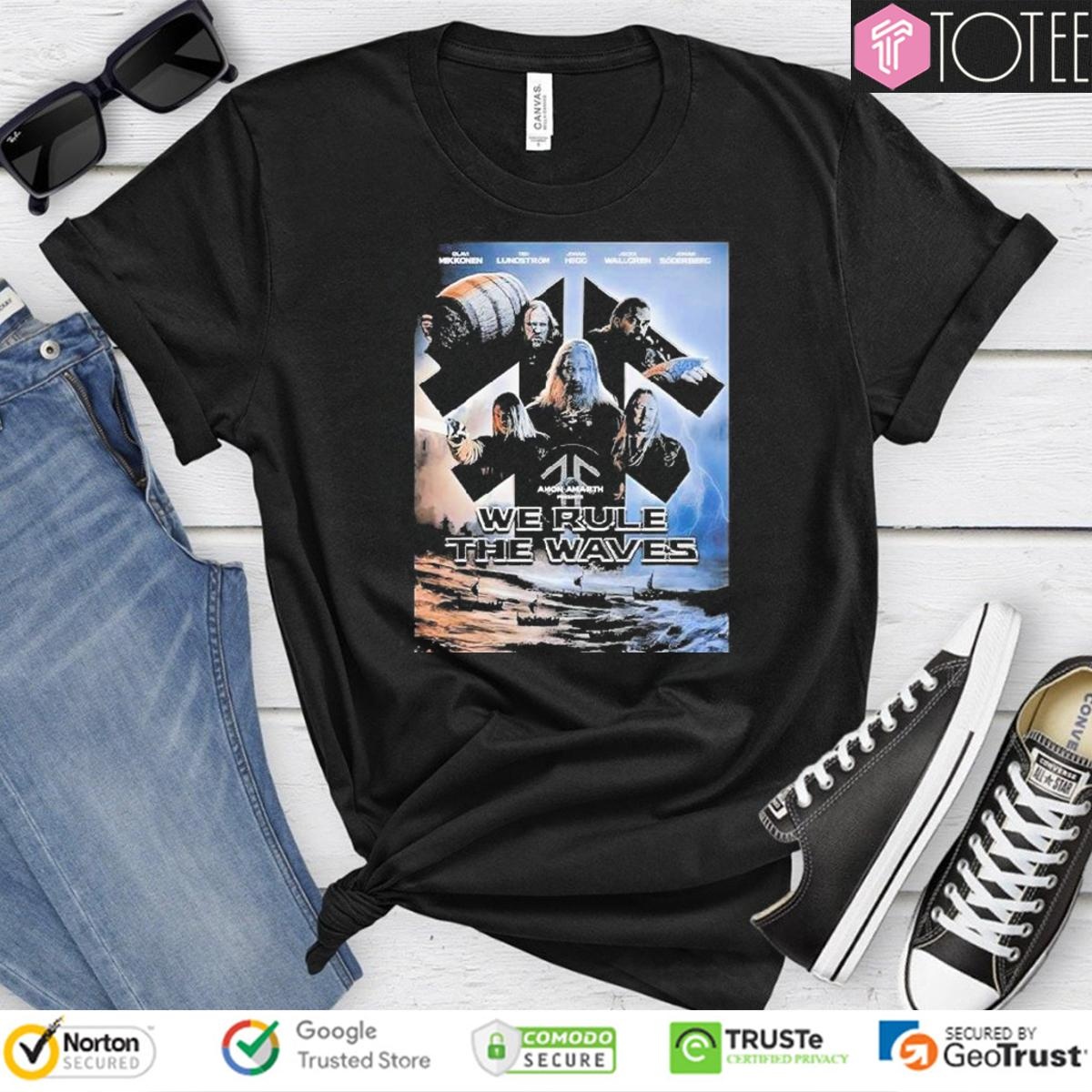 Amon Amarth We Rule The Waves Single T-shirt