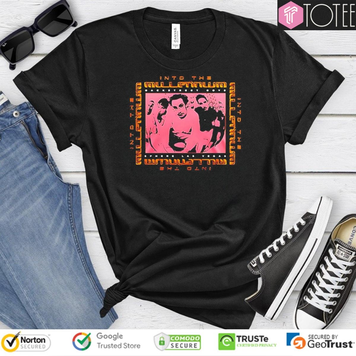 Backstreet Boys Tour Las Vegas Residency Into The Millennium T-shirt
