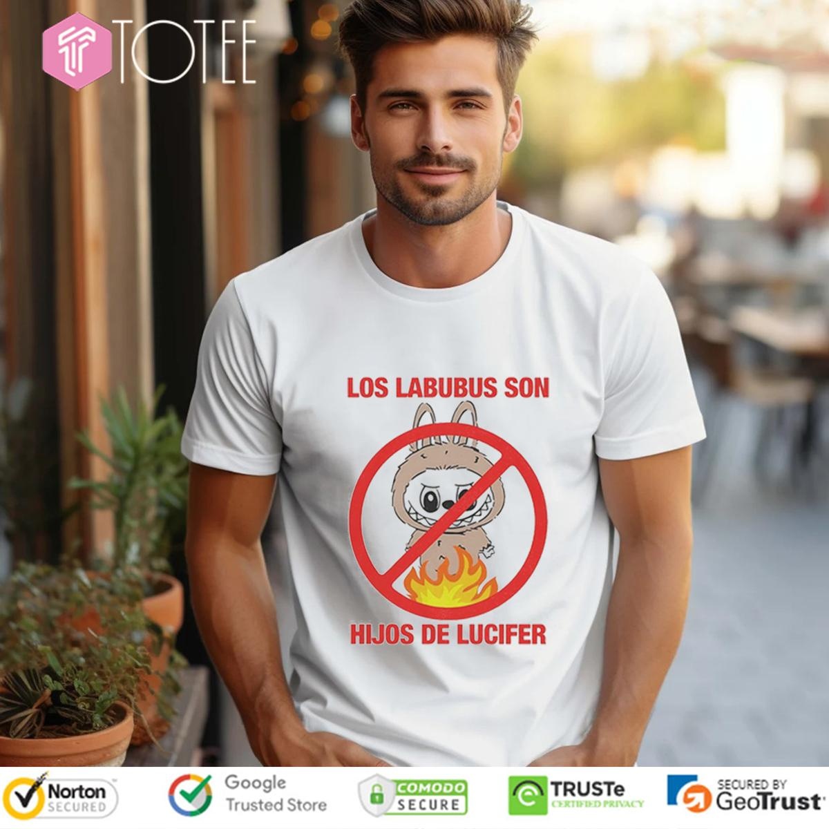 Labubu Los Labubus Son Meme Hijos De Lucifer T-shirt